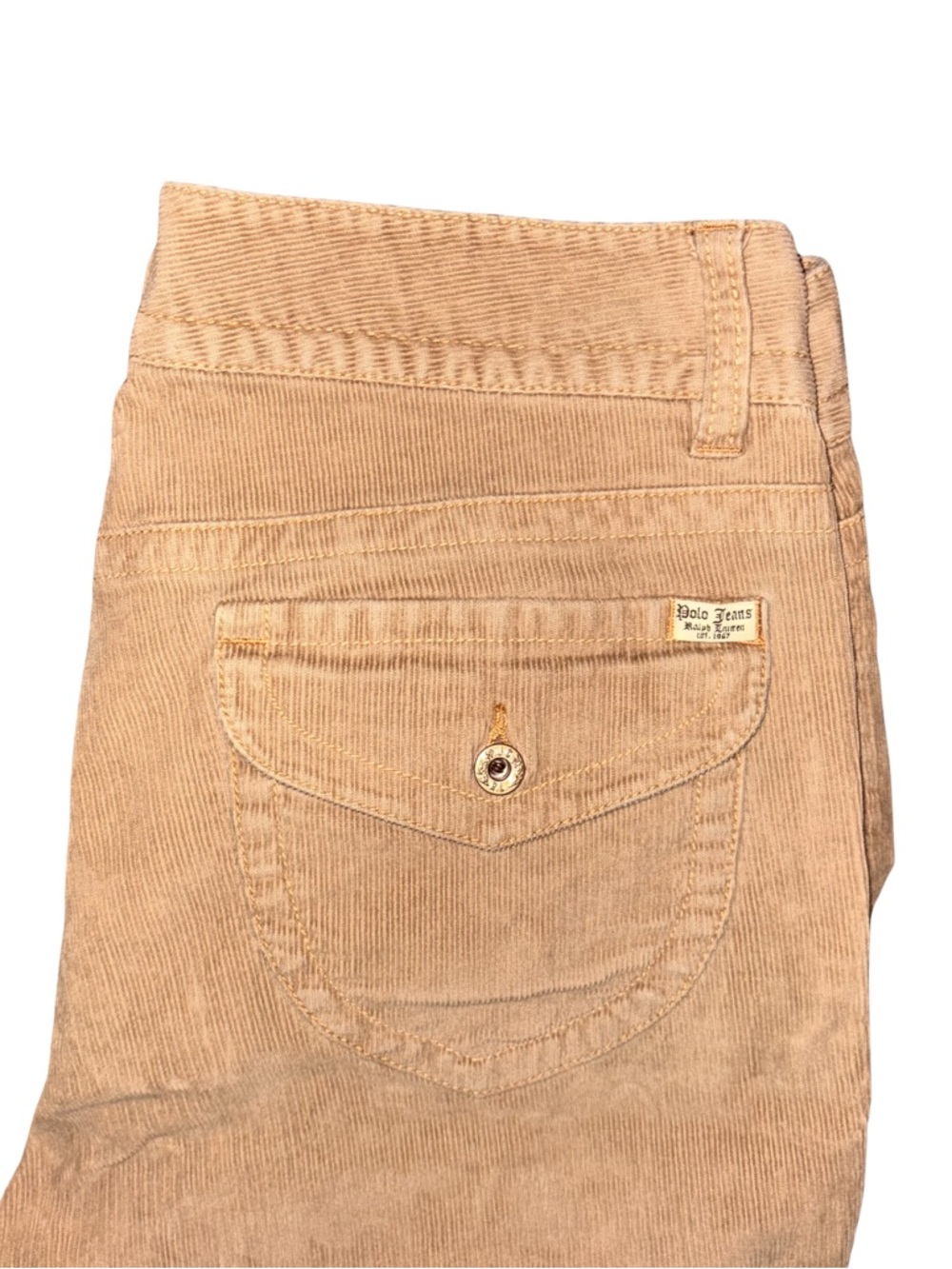 Vintage Polo Jeans by Ralph Lauren - The Wendy Jean 90’s Bootcut Corduroy Jeans - Picture 8 of 8